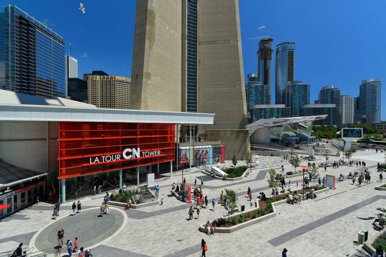 Апартаменты Luxury Adventure Cn Tower/Mtcc/Scotiabank Arena Торонто Экстерьер фото